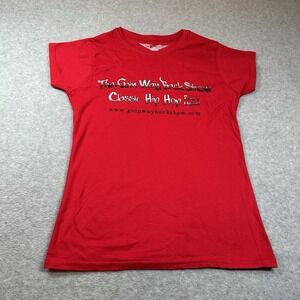 Goin Way Back Show T-Shirt Ladies M Red Classic Hip Hop‎ Cotton Control Tee